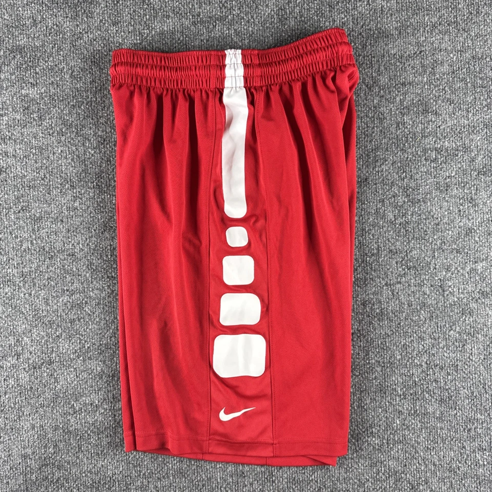 AUTÉNTICOS PANTALONES CORTOS NIKE BALONCESTO 802329-658 Talla Pequeña Sueltos Rojo Foto 1 de 4