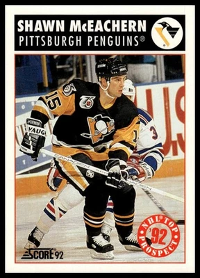 1992-93 Score #459 Shawn McEachern - Image 1 of 2
