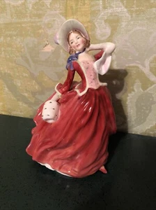 Royal Doulton Bone China Autumn Breezes Figurine HN1934 England - Picture 1 of 5