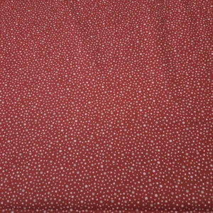 32" Imperial Waverly for Quilting Treasures Dots Taupe Off-white Dusty Red - Picture 1 of 3