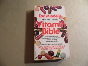 New And Revised Vitamin Bible (Paperback 1988) Free Domestic Shipping - Picture 1 of 2