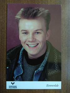 CY CHADWICK *Nick Bates* EMMERDALE NOT SIGNED FAN CAST PHOTO CARD FREE POST