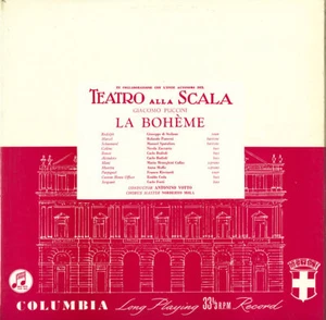 2LP Set PUCCINI La Boheme DI STEFANO CALLAS Columbia 33CX-1464/5 Blue/Gold Ed.1 - Picture 1 of 3