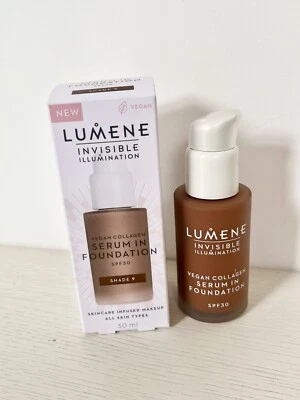 Suero de colágeno vegano Lumene en base SPF30 tono 9 NUEVO EN CAJA PRECIO DE VENTA SUGERIDO POR EL FABRICANTE 39,90 £ Foto 1 de 3