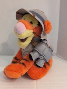 Walt Disney World Safari Tigger Plush 8" Winnie The Pooh Stuffed Animal Toy - Picture 1 of 9