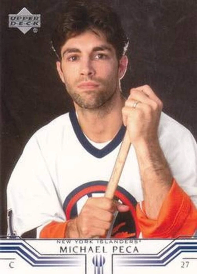 #111 Michael Peca - New York Islanders - 2001-02 Upper Deck Hockey - Image 1 of 1