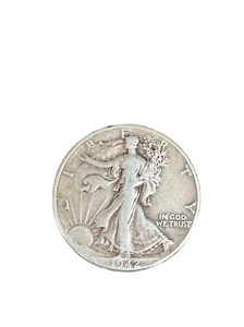 1942 United States Walking Liberty Half Dollar - Picture 1 of 2