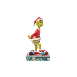 Jim Shore Grinch Stepping on Ornament Figurine 6015219 2024 Intro - Picture 1 of 6