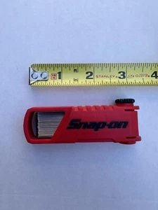 Snap-on Feeler Gauge Set. 38 Pc. Straight Blade Set With Red Blade Holder. - Picture 1 of 6