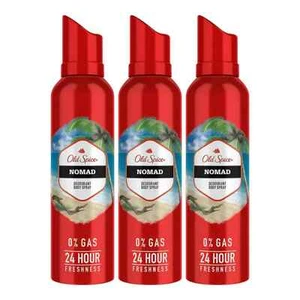 Old Spice Nomad Deo Body Spray 24 Stunden langanhaltend frisch 140 ml 3er Set - Bild 1 von 6