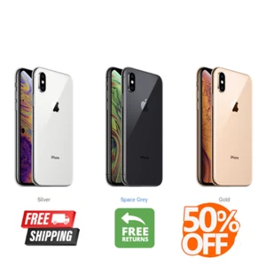 Apple iPhone XS Screen 5.8" 64GB 256GB Fully Unlocked (CDMA + GSM) Verizon 4G - Picture 1 of 9