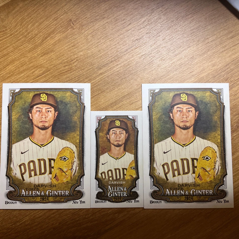 2024 Topps Allen & Ginter  (2) Base & A&G Back Mini - #5 Yu Darvish - SD Padres - Image 1 of 2