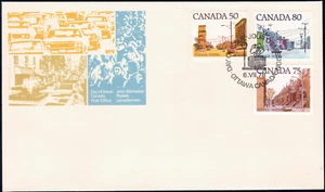 1978-85 Canada SC# 723-933  - 3 FDC's -  Artifact Definitives - Aircraft - Used - Picture 1 of 3