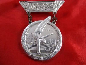 DDR Orden Medaille Turnen 1962 Hainichen Rossau Striegistal Anstecknadel - Bild 1 von 4
