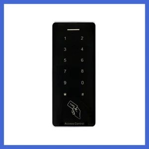 Estuche de metal RFID control de acceso independiente 13,56 MHz tarjeta IC teclado código pin 2 kuser - Imagen 1 de 9