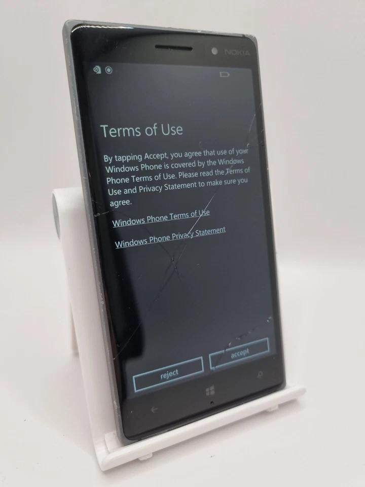 Nokia Lumia 830 Black Vodafone 16GB 1GB RAM 5" 10MP Windows Mobile Smartphone - Image 1 of 4