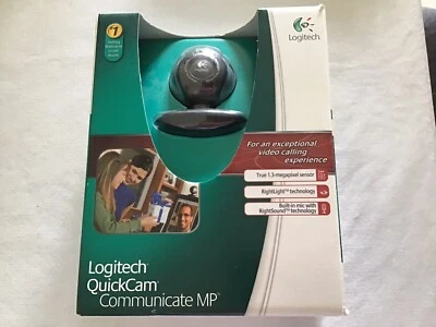 Logitech Quickcam Communicate MP S 5500 Webcam with Built In Mic Open Box - Image 1 of 4