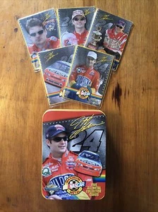 Jeff Gordon #24 Collector Tin With 5 Embossed Cards - 1997 NASCAR Maximum Metal - Bild 1 von 12