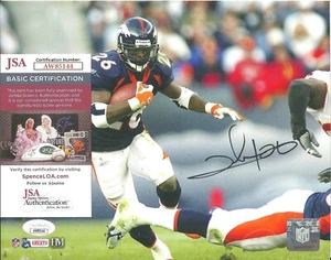 Clinton Portis Signed Auto 8x10 Photo Denver Broncos JSA COA - Picture 1 of 2