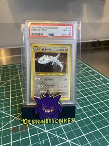 Pokemon 2000 Japanese Neo Genesis Steelix Holo Gem Mint PSA 10 - Picture 1 of 2