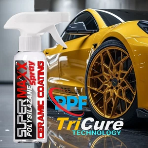 CERAMIC CAR COATING SPRAY TRICURE "PPF CAR WRAP" GLOSS MATTE PPF FILM - 8OZ KIT - Picture 1 of 9