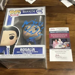 Funko Pop #354 certificado de autenticidad firmado por Rosalía #AV16870 automático MOTOMAMI - Imagen 1 de 2