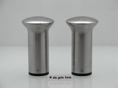 WMF Cromargan - -- Salz & Pfeffer Streuer 12,5 cm -- - reduziertes Design - Bild 1 von 4