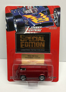1994 Johnny Lightning Special Edition '60s VW VAN (RED) Limited Ed Real Riders