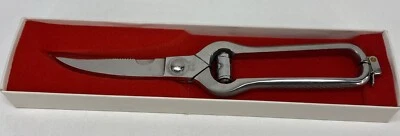 VGT ZWEI OCHSEN 2239 INOX Kitchen Scissors Poultry Shears in Original Box ITALY - Image 1 of 4