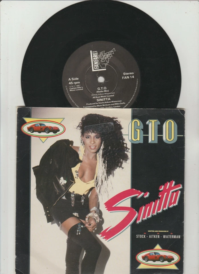 Sinitta GTO (1987)  [7" Single FAN 14 ] - Bild 1 von 1