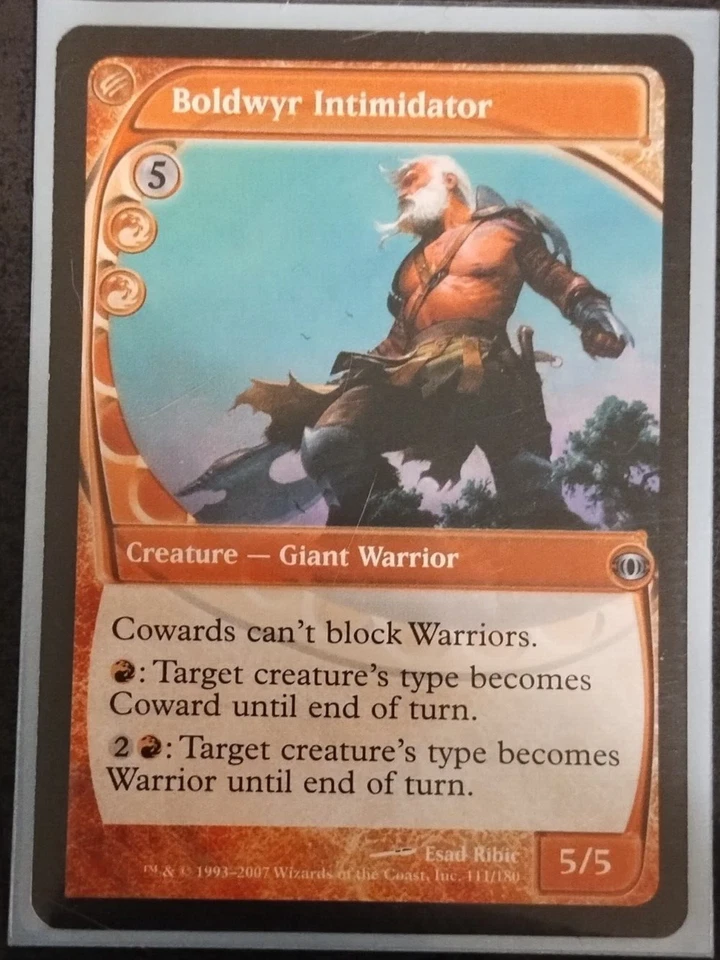 MTG Boldwyr Intimidator Future Sight 111/180 Regular Uncommon - Image 1 of 1