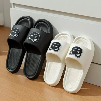 Zapatillas de dibujos animados para mujer verano lindas baño familiar interior Foto 1 de 2