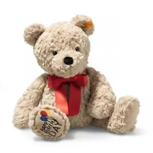 Steiff Jimmy ALLES GLÜCKLICHE GEBURTSTAG Teddybär EAN 114069 weich kuschelig Freunde 35 cm neu - Bild 1 von 5