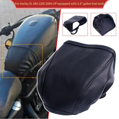 3.3 Gallon Gas Fuel Tank Bra Shield For Harley Sportster XL 1200 883 48 72 04-UP Foto 1 de 4