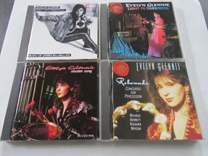 EVELYN GLENNIE -4 x CD Job lot - Rebounds/Light In Darkness/Rhythm Song - Picture 1 of 9