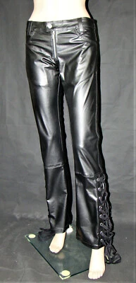 Hose, Bootcut, Einzelstück, Metal, Heavy, Rock, Biker, Halloween,Gr. S, 27 Inch - Bild 1 von 3