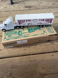 ERTL Collectibles Peterbilt Cab Trailer New West End Car Show #357. ERTL #1326 - Picture 1 of 6