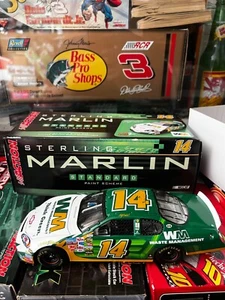 2006 Action - Sterling Marlin #14 Waste Management NASCAR Diecast 1:24 BANK - Picture 1 of 2