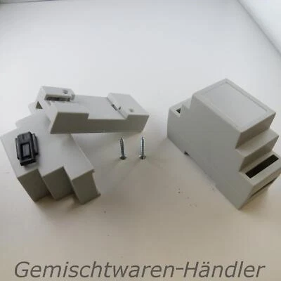  Hutschienengehäuse Gehäuse Dinschiene Hut Din Schiene 35mm x 88,8mm x 62,8mm - Bild 1 von 2