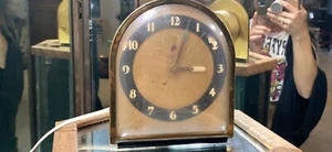 Sveglia elettrica Art Decò Telechron modello 7F75 funzionante - Foto 1 di 6