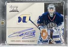 2012-13 Rookie Anthology CURTIS JOSEPH Luxury Suite Black Box Stick Auto 1/1