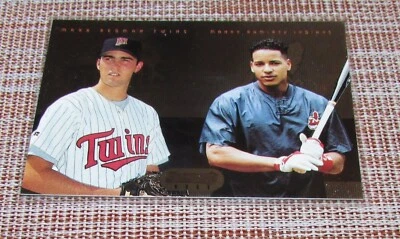 1995 Bowman's Best Manny Ramirez & Mark Redman #2 Mirror Image Fast Shipping! - Image 1 of 2