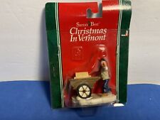 Santa’s Best Christmas In Vermont Bricklayer Village Piece
