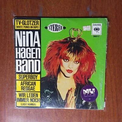 Nina Hagen Band [1980] 10´´ Vinyl Electronic Rock New Wave Dub Punk Synth Pop Foto 1 de 4