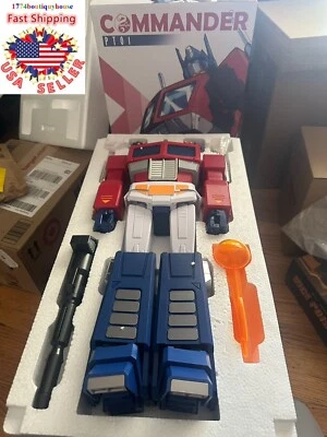 NEW BOX Pangu Toys PT-01 Commander AUTOBOT OptimusPrime TRANSFORMER 17.71'' USA - Image 1 of 4