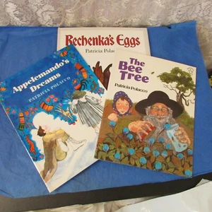 Patricia Polacco Lot of 3 Children's books 1 HC 2 SC - Picture 1 of 12