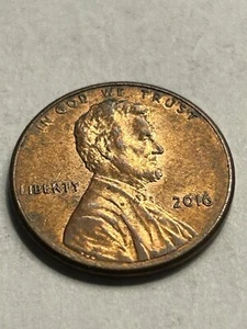 2016 Lincoln Head Shield Penny No Mint Error Doubling On Error Lob (#503) - Picture 1 of 7
