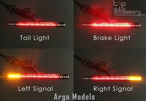 33-SMD LED Bar Brake Tail Light & Left/Right Turn Signal Lamp for Argo Atv - Bild 1 von 3