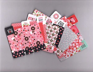 TARJETAS MEMORYDEX/ROLODEX JUST FOR YOU MFV#2 (10) (TODAS LAS PESTAÑAS) HECHAS A MANO - Imagen 1 de 7