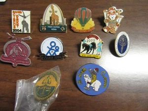 Alfileres de solapa de santuario -- Lote de 10 eventos y ubicaciones diferentes swm3 #3 - Imagen 1 de 1